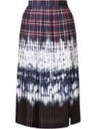 Altuzarra Tie Dye Pleated Skirt, Women's, Size: 36, Silk