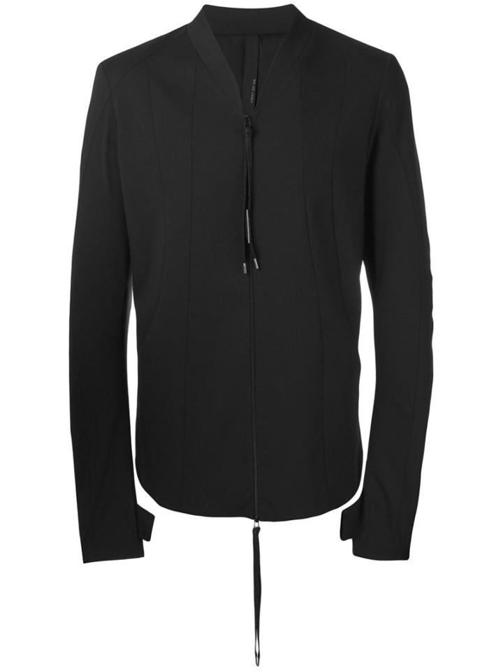 Army Of Me - Zip Up Jacket - Men - Polyester/spandex/elastane/viscose/wool - M, Black, Polyester/spandex/elastane/viscose/wool