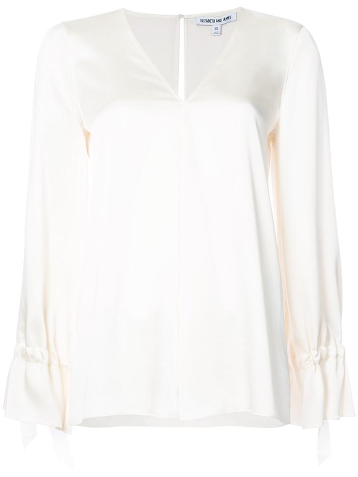 Elizabeth And James Adalina Top - White