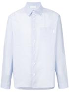 Prada Printed Polyester Blend Shirt - Blue