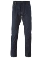 Valentino 'rockstud' Straight Leg Jeans, Men's, Size: 31, Blue, Cotton/spandex/elastane