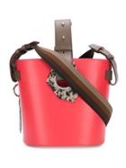 Ganni Bucket Bag - Red