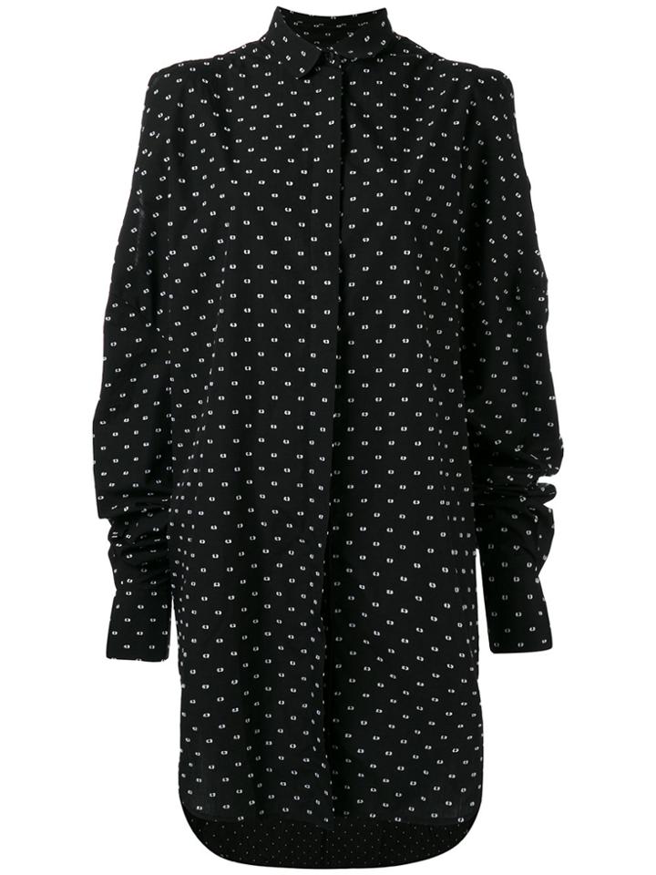 Henrik Vibskov 'bumble' Shirt Dress - Black