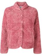 Ymc Textured Button-up Jacket - Pink