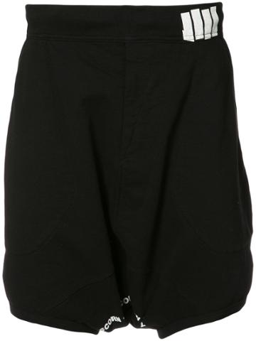 Nil0s Drop Crotch Shorts - Black