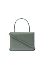 Jil Sander Case Small Crossbody Box Bag - Green