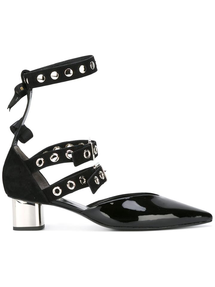 Robert Clergerie Robert Clergerie X Self-portrait Susa Pumps - Black