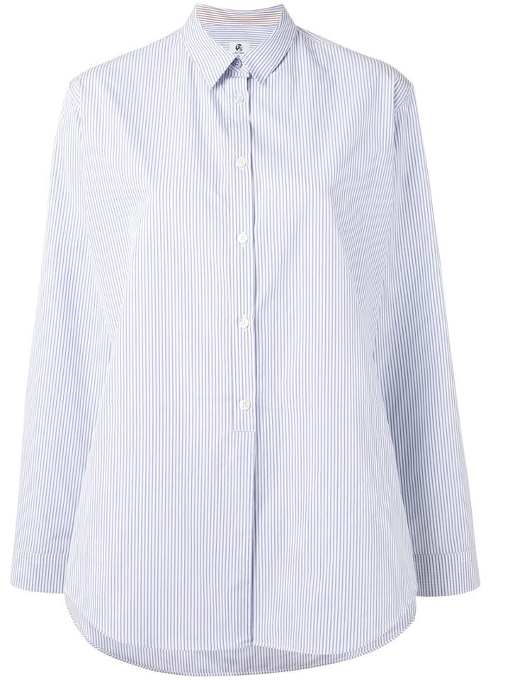 Ps By Paul Smith - Striped Shirt - Women - Cotton - 44, White, Cotton