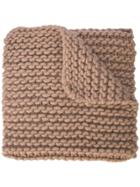 I Love Mr Mittens Billie Wool Scarf - Brown