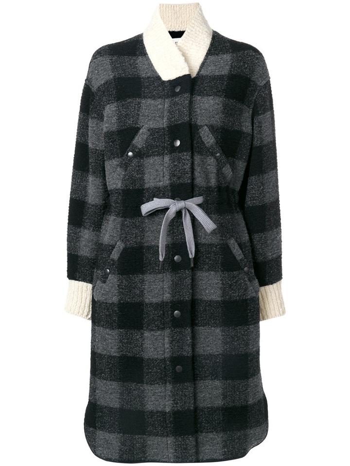 Isabel Marant Étoile - Glitz Oversize Coat - Women - Cotton/polyester/virgin Wool/other Fibers - 34, Grey, Cotton/polyester/virgin Wool/other Fibers