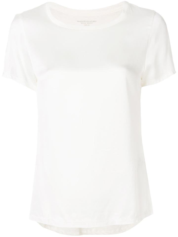 Majestic Filatures Panelled T-shirt - White