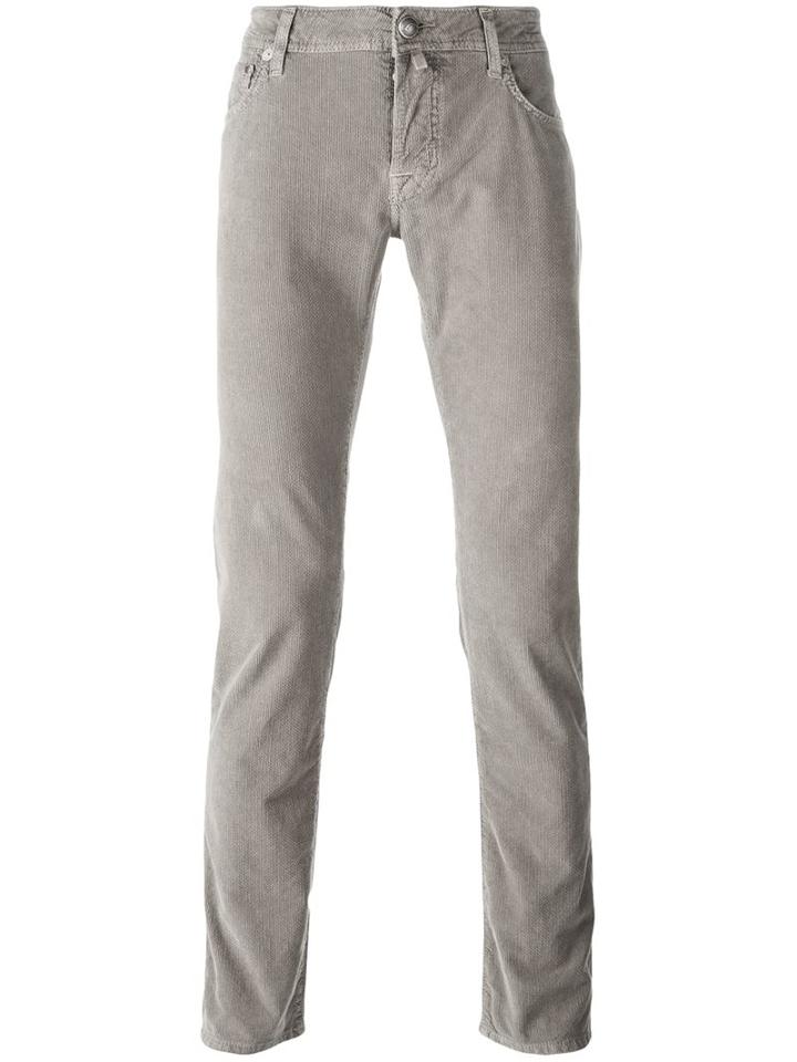 Jacob Cohen Corduroy Slim Jeans, Men's, Size: 38, Nude/neutrals, Cotton/spandex/elastane
