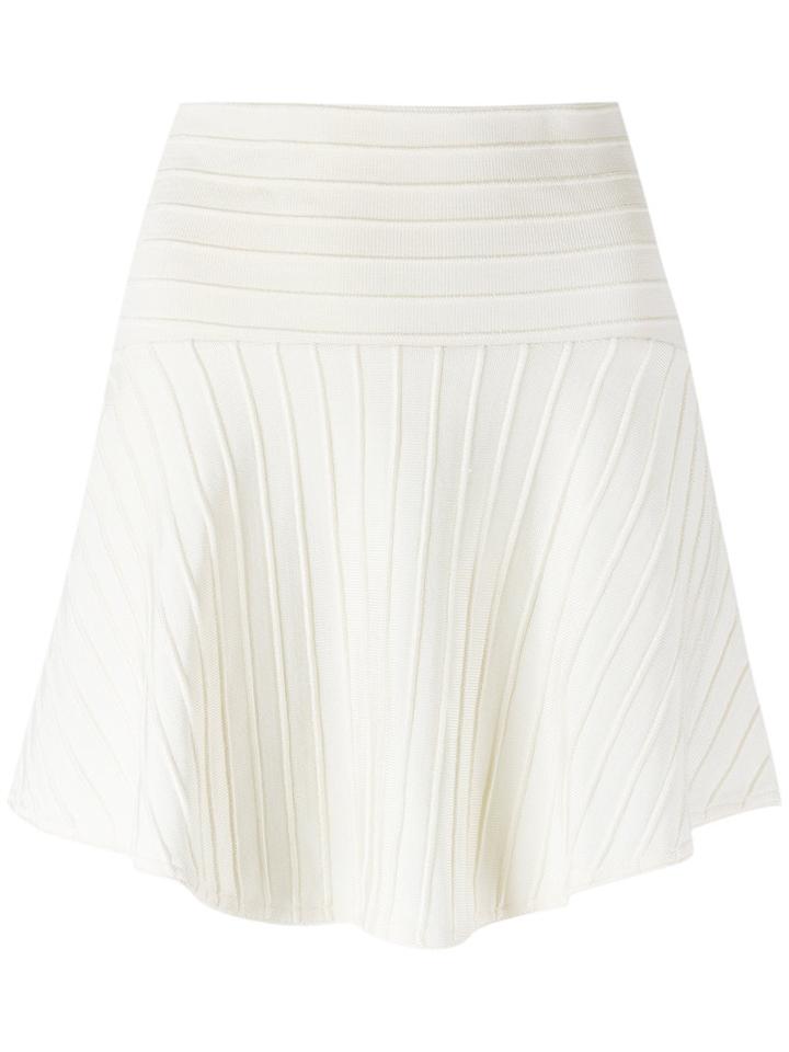 Andrea Bogosian Mini Skirt, Women's, Size: Medium, White, Polyamide/spandex/elastane/viscose