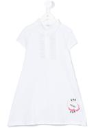 Fendi Kids - Polo Dress - Kids - Cotton/polyamide/spandex/elastane - 3 Yrs, White