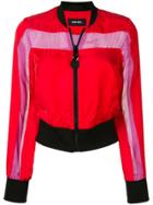 Diesel Bomber Shirt Style Jacket - Red