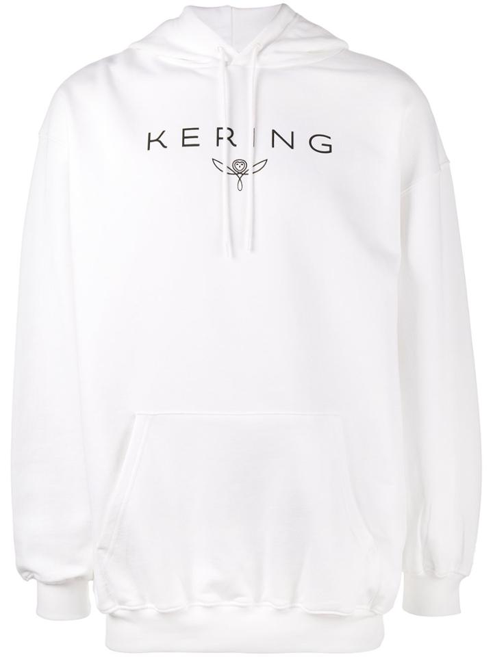Balenciaga Kering Oversized Hoodie - White