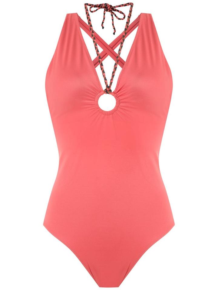 Brigitte Slim Fit Swimsuit - Red