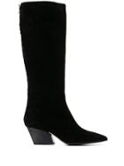 Aeyde Harper Knee-length Boots - Black