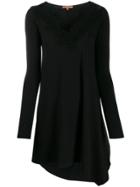 Ermanno Scervino Asymmetric Flared Dress - Black