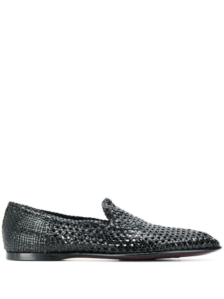 Dolce & Gabbana Florio Slippers - Black