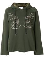 Isabelle Blanche Relaxed Fit Hoodie - Green
