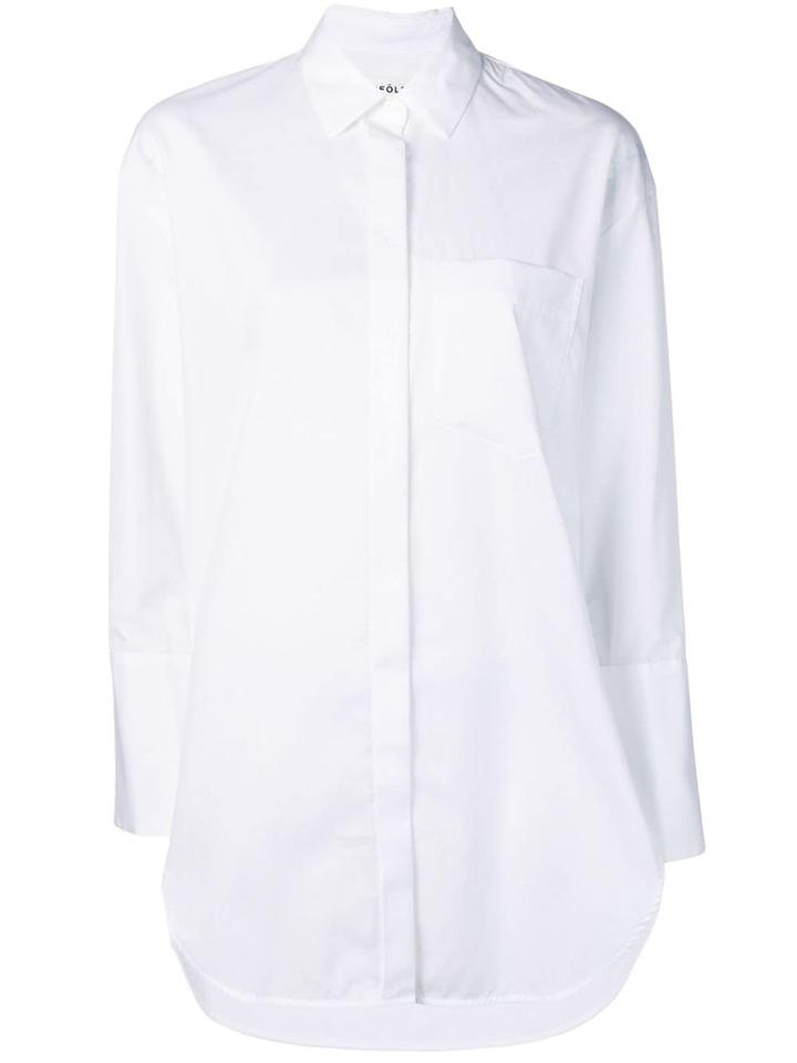 Enföld Chest Pocket Shirt - White