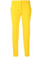 Stella Mccartney Cropped Skinny Trousers - Yellow & Orange