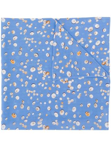 Tara Matthews Seashell Printed Scarf - Blue