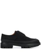 Ymc Wedge Sole Lace-up Shoes - Black