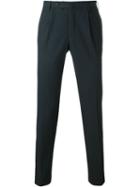 Incotex Slim Fit Tailored Trousers, Men's, Size: 54, Blue, Cotton