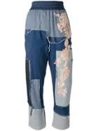 Antonio Marras Patch-work Jeans - Blue
