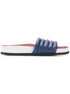 Isabel Marant Flat Slide Sandals - Blue