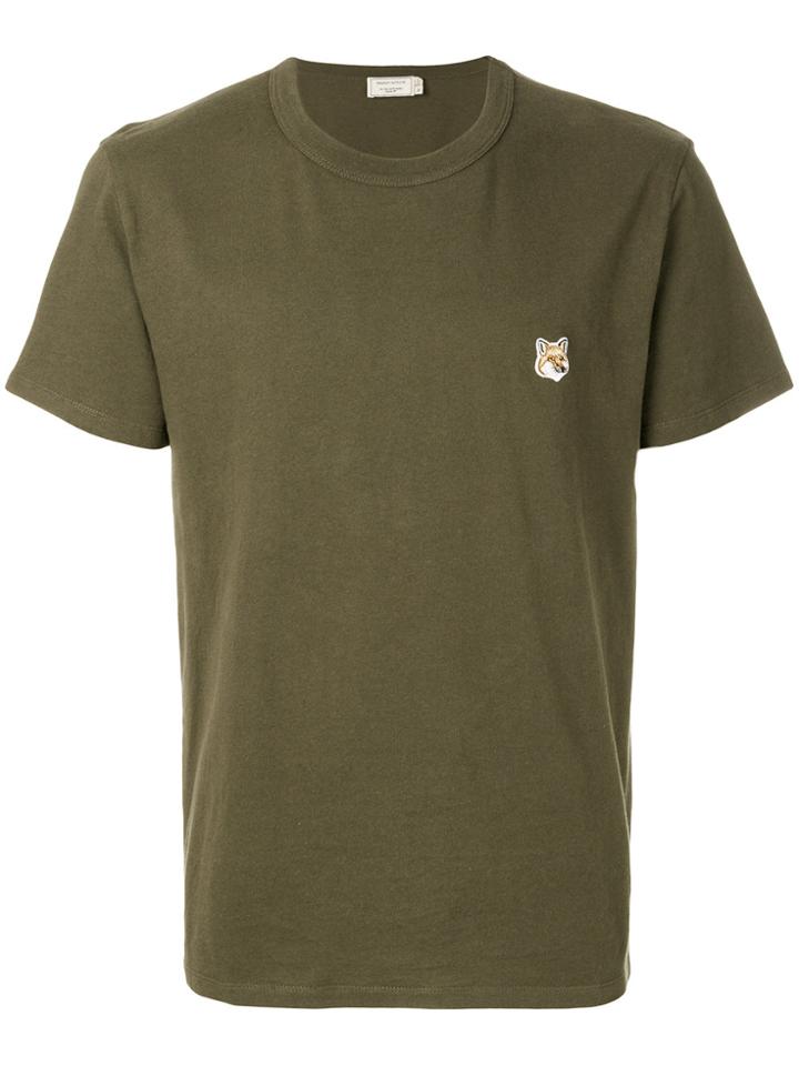 Maison Kitsuné Fox Patch T-shirt - Green