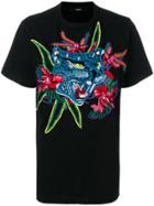 Diesel Oversized Embroidered T-shirt - Black