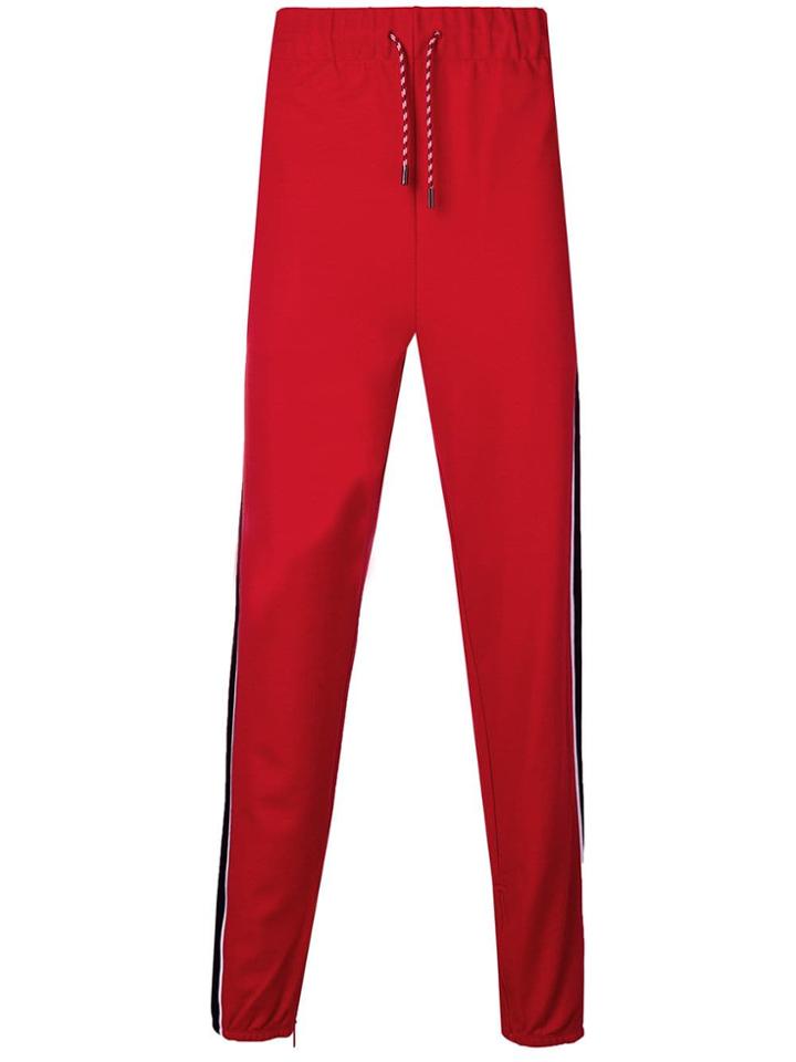 Tommy Hilfiger Drawstring Track Trousers - Red