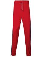 Tommy Hilfiger Drawstring Track Trousers - Red