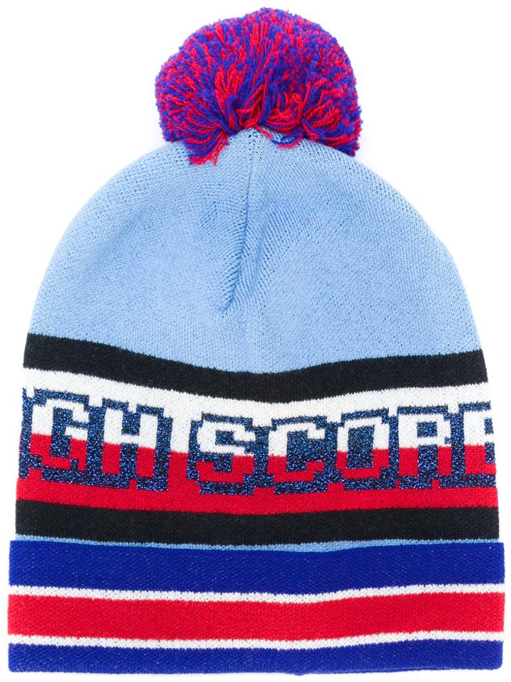 Hilfiger Collection Colour-block Beanie Hat - Multicolour