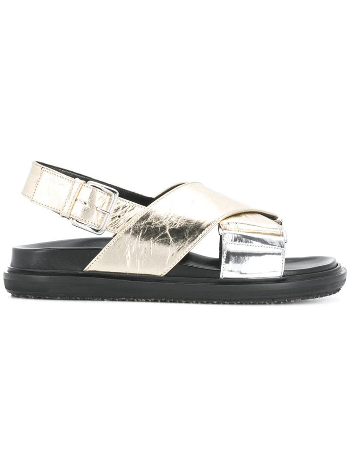 Marni Sandals - Metallic