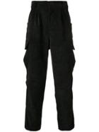 The Silted Company Corduroy Cargo Pants - Black