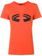 Helmut Lang Printed T-shirt - Orange
