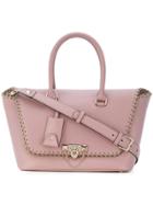 Valentino Valentino Garavani Demilune Tote - Pink & Purple