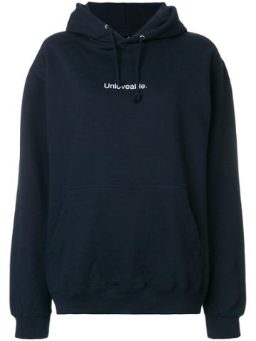 F.a.m.t. Unloveable Hoodie - Blue
