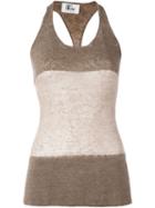 Lost & Found Ria Dunn Thin Tank Top, Women's, Size: Xs, Brown, Linen/flax/viscose