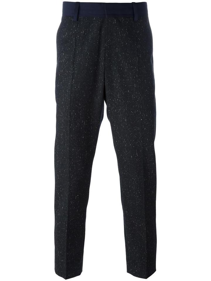 Wood Wood 'christian' Tapered Trousers, Men's, Size: Small, Black, Silk/wool/polyester