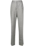 Victoria Beckham High Waist Tailored Trousers - Grey