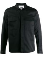 Jil Sander Concealed Fastening Long-sleeved Shirt - Black