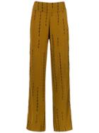 Uma Raquel Davidowicz Sugar Palazzo Pants - Yellow & Orange