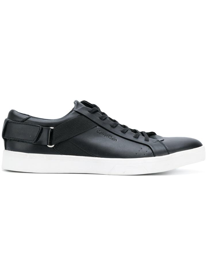 Calvin Klein Elastic Panel Sneakers - Black