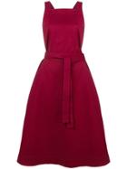 Ymc Pinafore Dress - Red