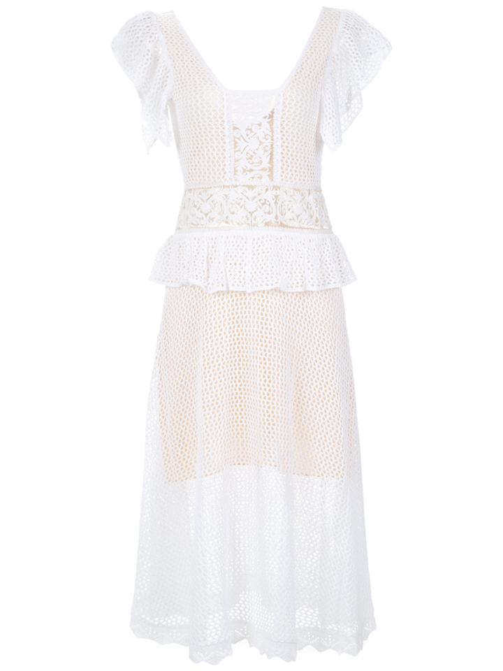 Cecilia Prado Knitted Dress - White
